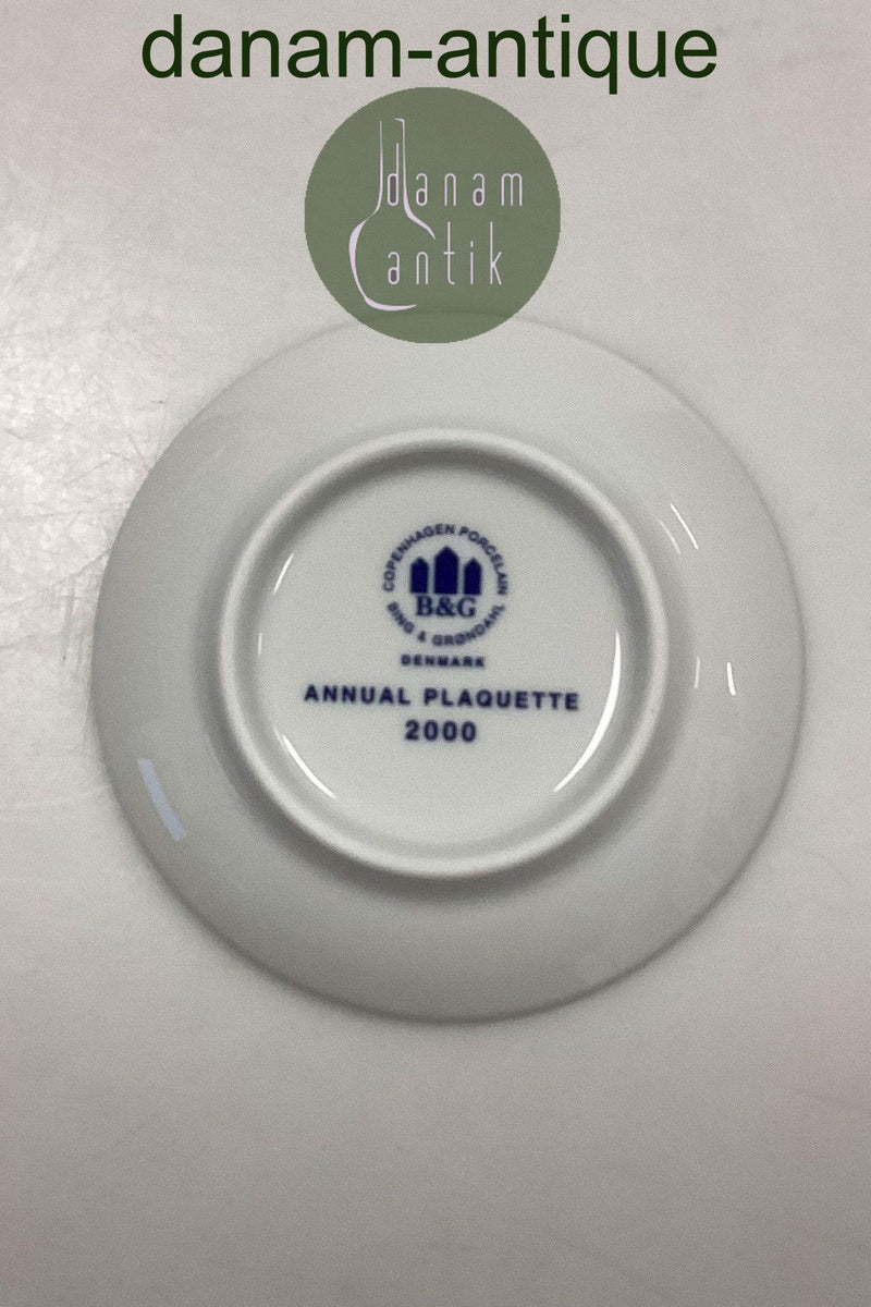Bing og Grøndahl Juleplaquette fra 2000