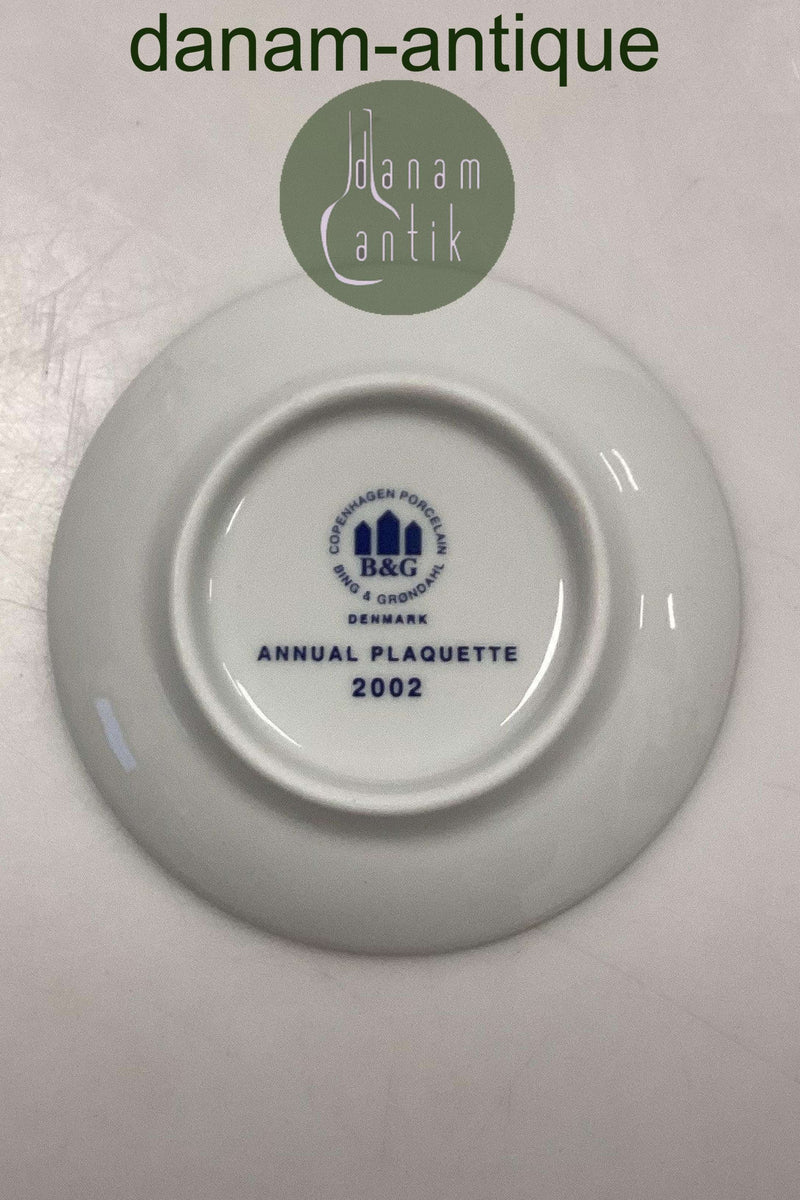 Bing og Grøndahl Juleplaquette fra 2002