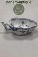 Royal Copenhagen Musselmalet Halvblonde Lille bladformet skål No 553