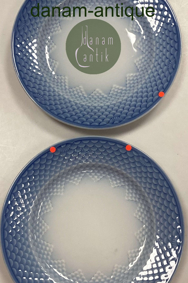 Bing og Grøndahl Blå Tone Hotel Spisetallerken No. 716/1009 - SKÅRET