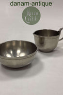 Just Andersen Pewter Cream Jug and Sugar Bowl No. 2476