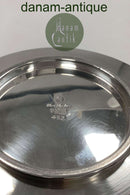 Hans Hansen Sterling Sølv Skål med Hanke med hjerte motiv af Karl Gustav Hansen No 482 fra 1958