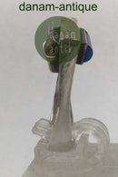 (Ole W Jacobsen) Sterling Sølv / Guld Ring med ædelsten