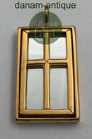 Georg Jensen Forgyldt Messing Vindue Vedhæng No. 5204