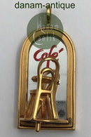 Georg Jensen Forgyldt Messing Cafe Vedhæng No. 5201