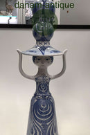 Bjørn Wiinblad Figur Vase Stor Dame L15 fra 1986