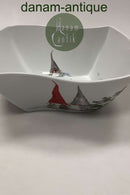 Åsas Tomtebod Stel Firkløveren Firkantet skål