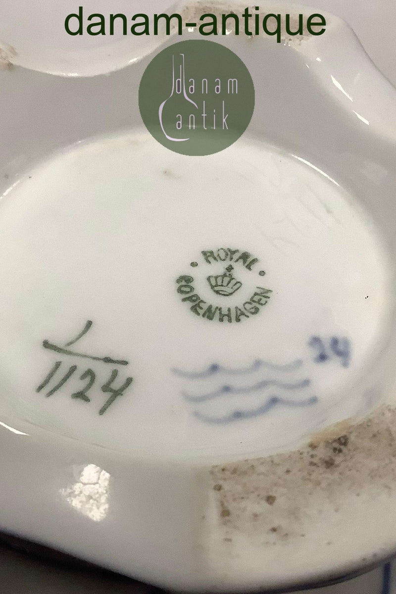 Royal Copenhagen Musselmalet Helblonde Vase No 1124