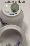 Royal Copenhagen Blå Blomst Flettet Sennepskrukke No 8211