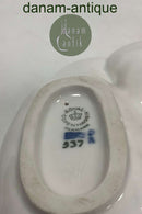 Royal Copenhagen Figur af isbjørneunge på ryggen No 537