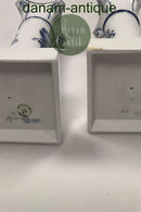 Par Royal Copenhagen Blå Blomst Flettet Lysestager No 8215