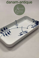 Royal Copenhagen Blå Mega Mussel Aflangt fad no 377