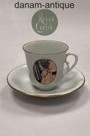 Bing og Grøndahl Carl Larsson Kaffekop og underkop No. 4503/305 Motiv 3