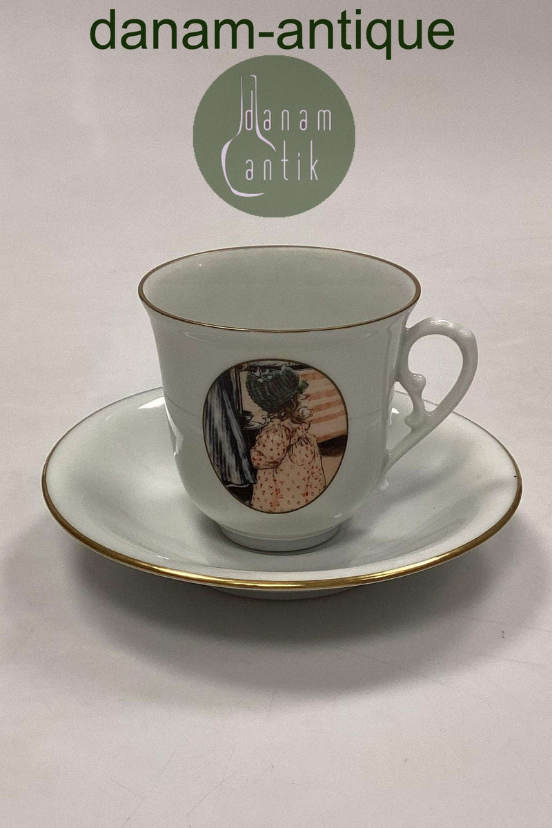 Bing og Grøndahl Carl Larsson Kaffekop og underkop No. 4503/305 Motiv 3
