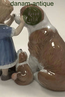 Royal Copenhagen figur af Sanktbernhardshund No 361