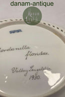 Royal Copenhagen Privatmalet Flora Danica Fisketallerken No 3554