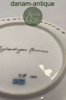Royal Copenhagen Privatmalet Flora Danica Fisketallerken No 3554