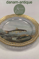 Royal Copenhagen Privatmalet Flora Danica Fisketallerken No 3554