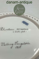 Royal Copenhagen Privatmalet Flora Danica Fisketallerken No 3554