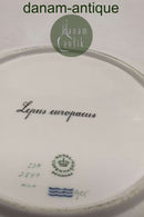 Flora Danica Jagtstel Middagstallerken No 239/3549 Hare