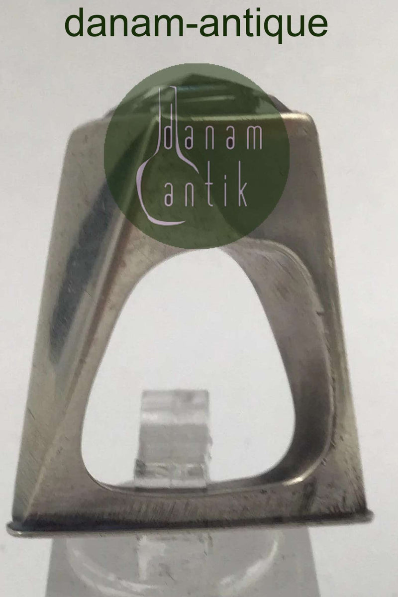 "Georg Jensen" Vivianna Torun Bülow-Hübe Sterling Sølv Ring Quartz