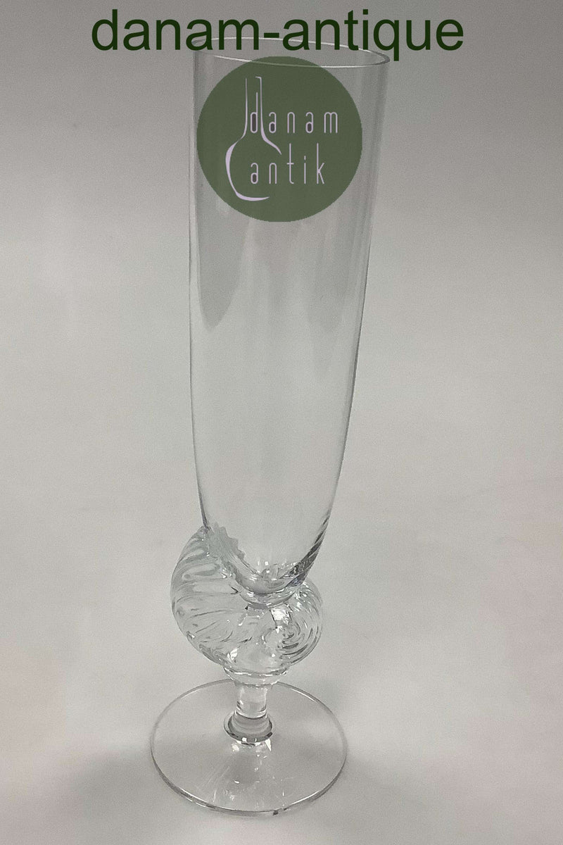 Holmegaard Neptun Champagneglas af Darryle Hinz