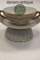 Royal Copenhagen Flora Danica Bouillon Kop med underskål No 20/3612