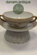 Royal Copenhagen Flora Danica Bouillon Cup with saucer No 20/3612