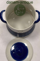 Rørstrand Blå Koka Høj Terrin med låg