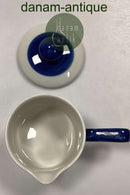 Rörstrand Blå Koka Lille Smørnæb med Låg