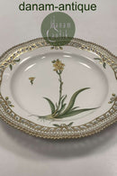 Royal Copenhagen Flora Danica tallerken med gennembrudt kant No 20/3553