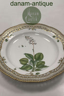 Royal Copenhagen Flora Danica plate with openwork edge No 20/3553