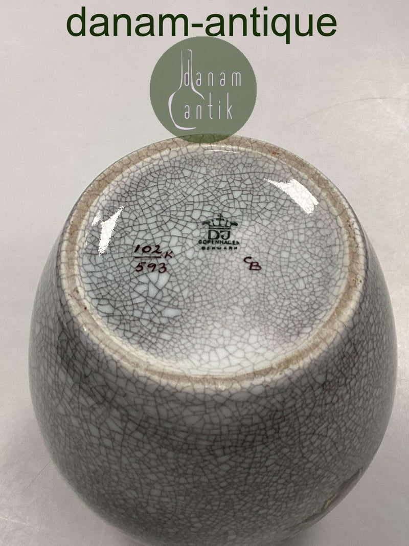 Dahl Jensen Krakelé Vase No. 102/593