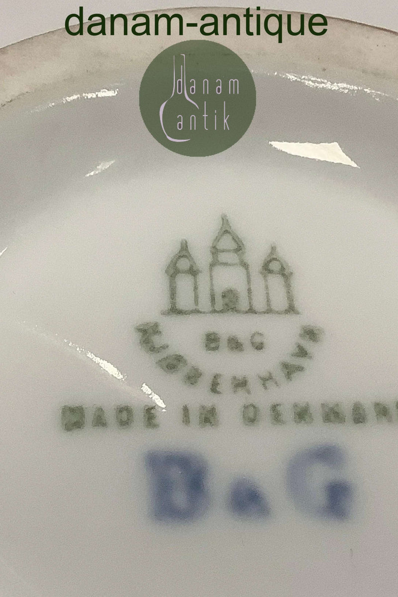 Bing og Grøndahl Art Nouveau Anemone Sukkerskål