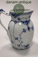 Royal Copenhagen Blue Fluted Half Lace Pitcher No. 763