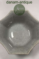 Royal Copenhagen Ottekantet Craquelé Skål