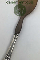 Evald Nielsen Silver No. 6 Serving spoon with horn