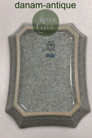 Royal Copenhagen Octagonal Craquelé Bowl