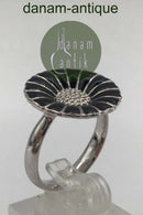 Georg Jensen Sterling Silver Marguerite Ring