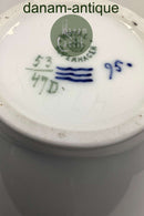 Royal Copenhagen Art Nouveau vase No. 53/47D med Blomster