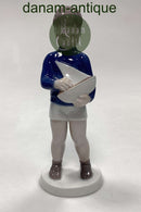 Bing and Grondahl Figurine Boy with Sailboat No. 2380