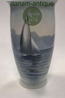 Bing og Grøndahl Art Nouveau Vase - Sejlbåd No. 8661/450