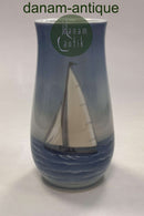 Bing og Grøndahl Art Nouveau Vase - Sejlbåd No. 800/5209