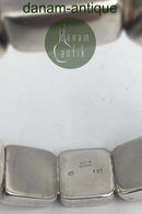 Georg Jensen Sterling Sølv Armring integreret ur No. 196 Astrid Fog