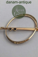 Bent Gabrielsen 14K  Guld Broche No 788 (Safir)
