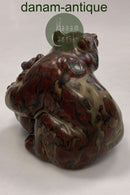 Royal Copenhagen Stentøjsfigur af Bjørn med Unge No. 20193