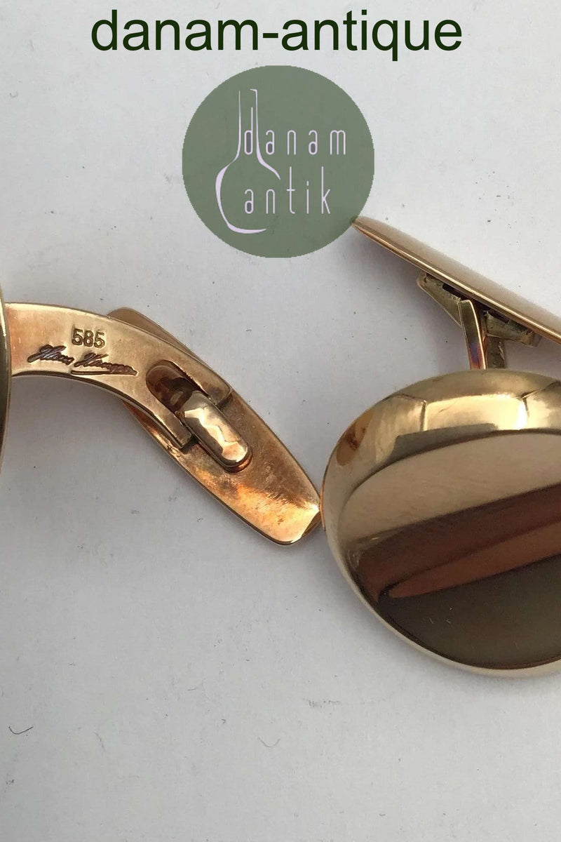 Hans Hansen 14K Guld Manchetknapper