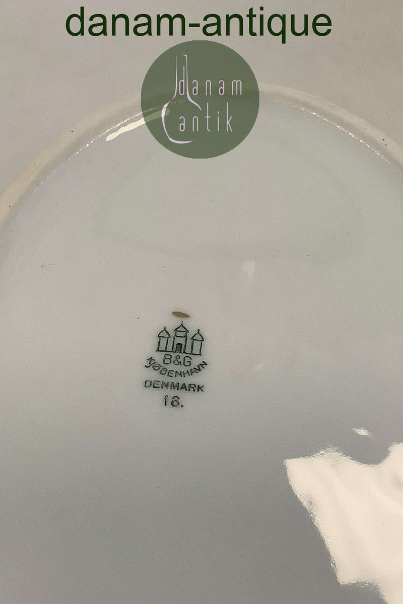 Bing og Grøndahl Klitrose Ovalt Fad No 16