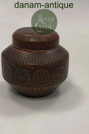 Arabia Finland Stentøjskrukke med låg