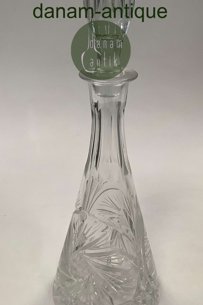 Dansk / Holmegaard Glas Karaffel Konisk form